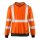 4PROTECT® Warnschutz UV-Sweatshirt COLUMBUS leuchtorange 3440
