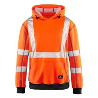 4PROTECT® Warnschutz UV-Hoodie Portland leuchtorange...