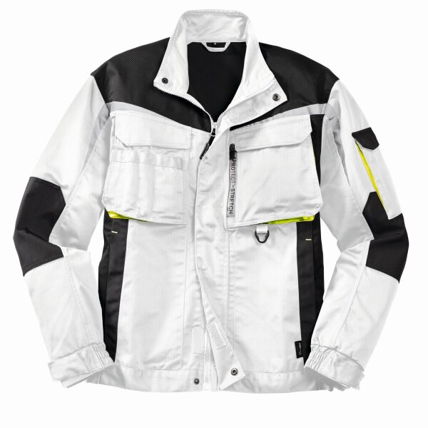 4PROTECT® Bundjacke ARKANSAS weiß/grau 3814