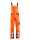 4PROTECT® Warnschutz-Latzhose ALABAMA leuchtorange/grau 3830
