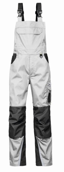 4PROTECT® Latzhose IOWA weiß/grau 3834