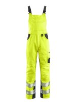 4PROTECT® Warnschutz-Latzhose ALABAMA leuchtgelb/grau...
