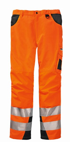 4PROTECT® Warnschutz-Bundhose TENNESSEE leuchtorange/grau 3850