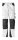 4PROTECT® Bundhose COLORADO weiß/grau 3854
