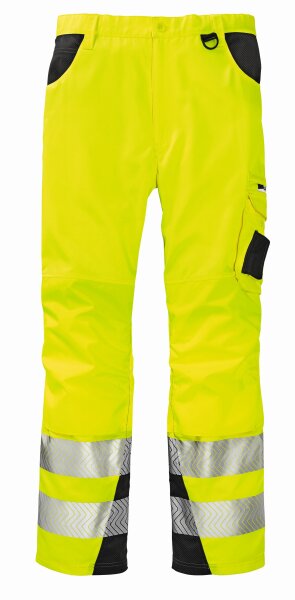 4PROTECT® Warnschutz-Bundhose TENNESSEE leuchtgelb/grau 3856