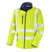 teXXor® Warnschutz-Softshelljacke NIAGARA leuchtgelb...