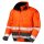 teXXor® Warnschutz-Pilotenjacke VANCOUVER leuchtorange/grau 4107