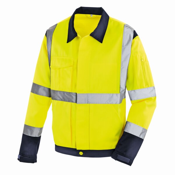 teXXor® Warnschutz-Jacke DAVENPORT leuchtgelb/navy 4116