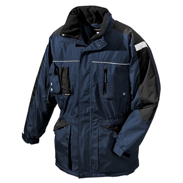 teXXor® Winter-Parka AALBORG marine/schwarz 4136