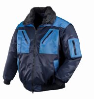 teXXor® Piloten-Jacke OSLO marine/kornblau 4173