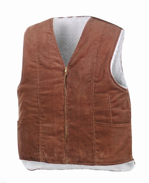 teXXor® Cordweste ODAL braun 4201