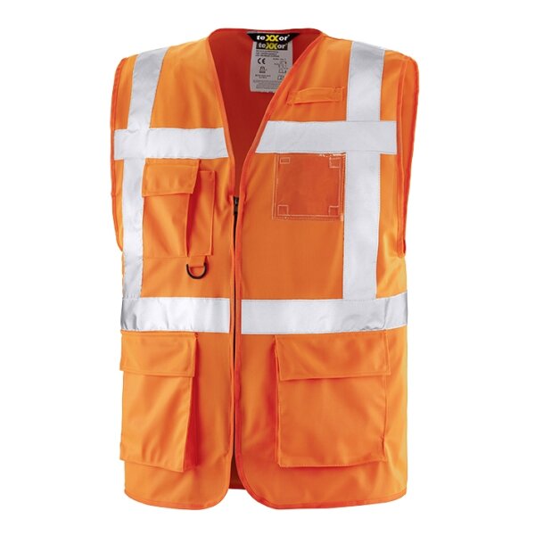 teXXor® Warnschutz-Weste DUNDAS leuchtorange 4207
