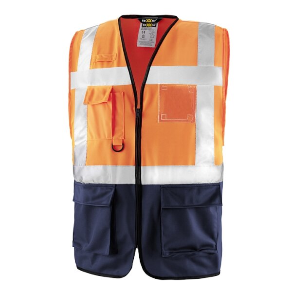 teXXor® Warnschutz-Weste NEWCASTLE leuchtorange 4210