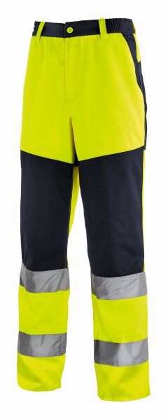 teXXor® Warnschutz-Bundhose ROCHESTER leuchtgelb/navy 4356