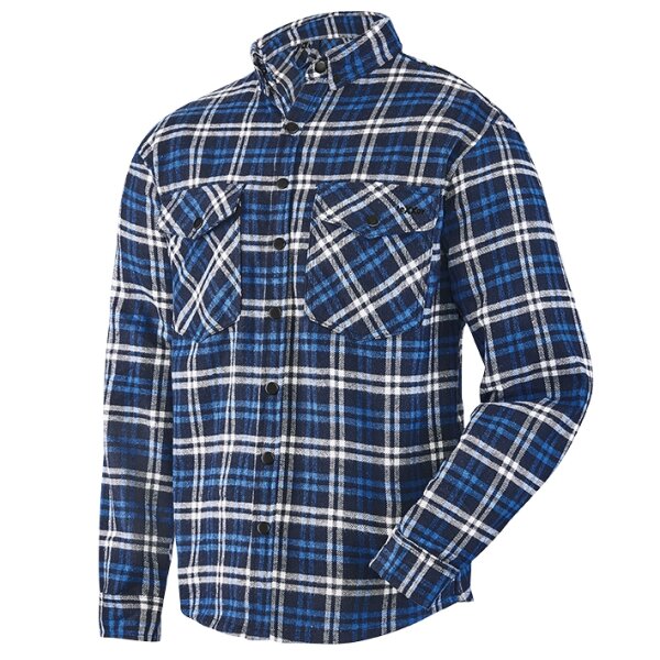 teXXor® Arbeitshemd SEATON blau/weiß 4365