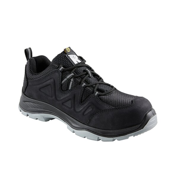 RUNNEX® S3S-ESD Sicherheitshalbschuhe SmartStar schwarz/grau 5302