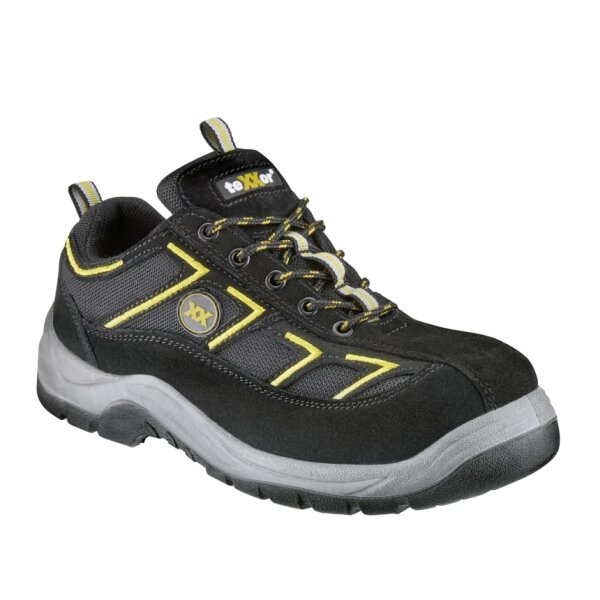 teXXor® S1-Sicherheitshalbschuhe METZ schwarz/gelb 6113
