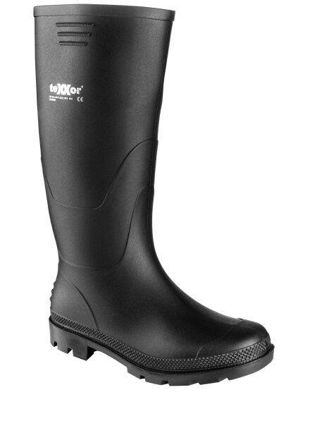 teXXor® PVC-Berufsstiefel schwarz 6710