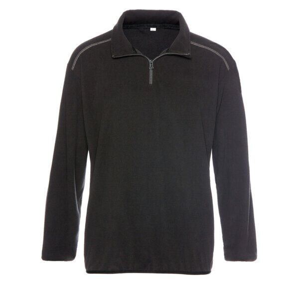 teXXor® Microfleece-Pullover STAVANGER schwarz 8717