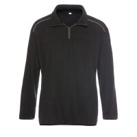 teXXor® Microfleece-Pullover STAVANGER schwarz 8717