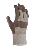 teXXor® Möbelleder-Handschuhe BRAUNE FARBEN...