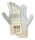 teXXor® Rindvollleder-Handschuhe MONTBLANC II Größe 10 Leder natur, Drell weiß (1157-10)