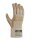 teXXor® Möbelleder-Handschuhe HELLES LEDER Größe 11 Leder hell, Drell weiß (1166-11)