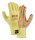 teXXor® Mittelstrick-Handschuhe ARAMID mit Noppen Größe 8 goldgelb/rote Noppen (1972-8)