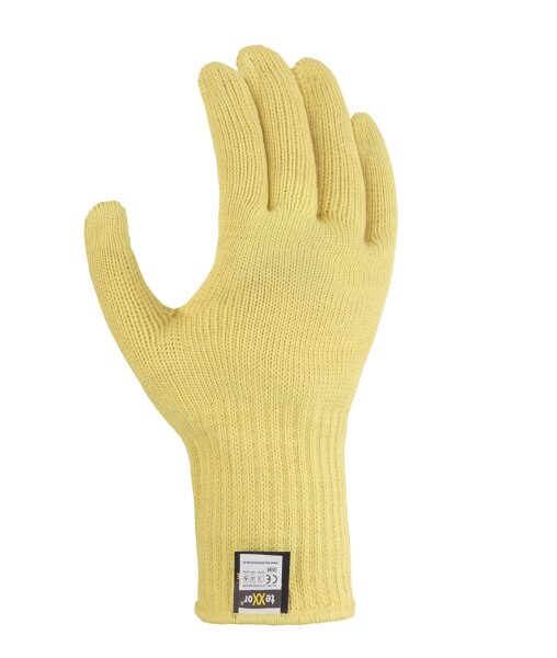 teXXor® Hitzeschutz-Handschuhe ARAMID Größe 10 goldgelb (1977-10)