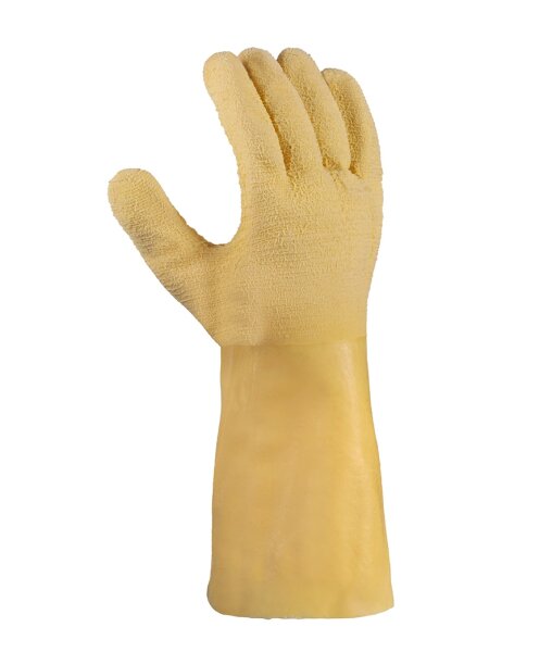 teXXor® Universalhandschuhe LATEX VOLLBESCHICHTET Größe 10 gelb (2204-10)