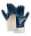 teXXor® Nitril-Handschuhe STULPE Größe 10 beige/blau (2329-10)