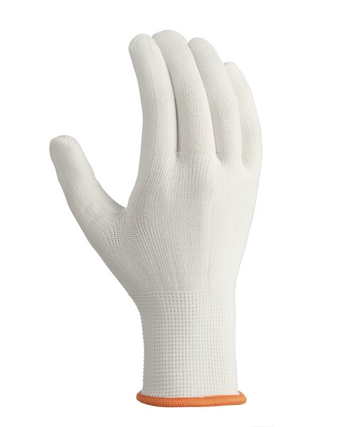 teXXor® Feinstrickhandschuhe POLYESTER Größe 6 weiß (2407-6)
