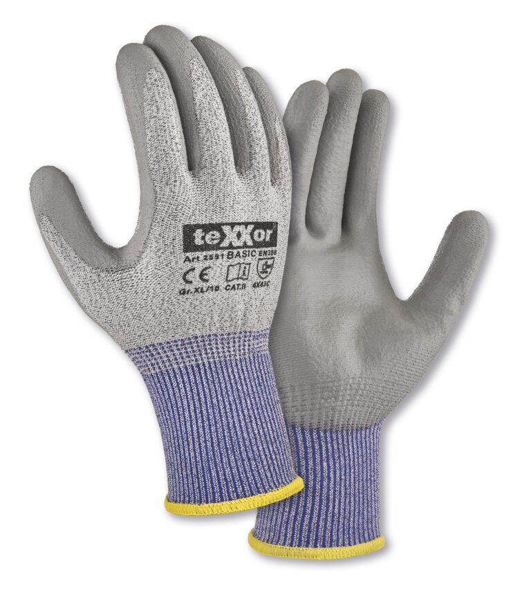 TeXXor® Topline Nylon-Strickhandschuhe NITRIL BESC Produktbild-Vorschau 6