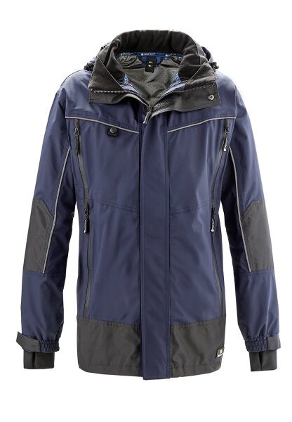 4PROTECT® Wetterschutz-Jacke PHILLY Größe 4XL navy/schwarz (3301-4XL)