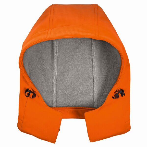 4PROTECT® Warnschutz Softshellkapuze Größe 3XL-6X leuchtorange (3473-3XL-6X)