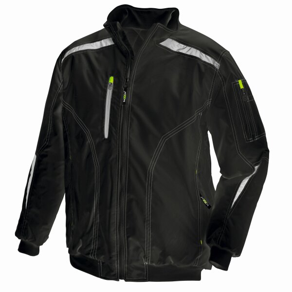 teXXor® Wasserdichte Piloten-Jacke FJORD Größe XL schwarz (4188-XL)