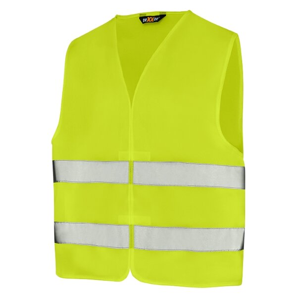 teXXor® Warnschutz-Weste WINNIPEG Größe 0 leuchtgelb (4205)