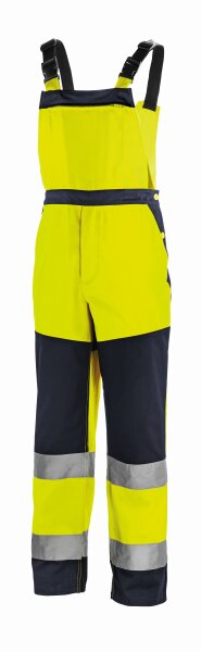 teXXor® Warnschutz-Latzhose BUFFALO Größe 56 leuchtgelb/navy (4336-56)