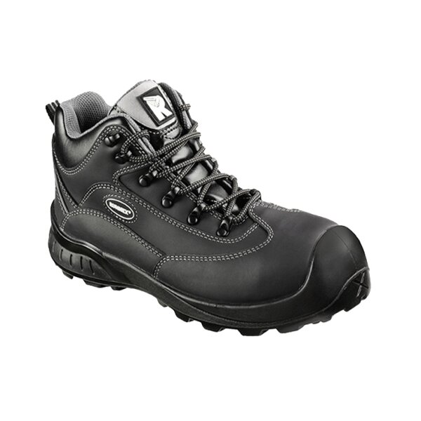 RUNNEX® S3-Sicherheitsschnürstiefel TeamStar Größe 49 schwarz (5301-49)