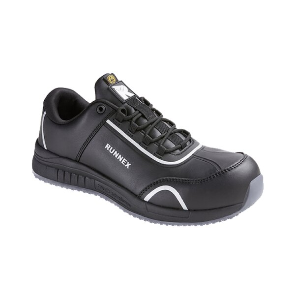 RUNNEX® S3S-ESD-Sicherheitshalbschuhe SportStar Größe 44 schwarz (5348-44)