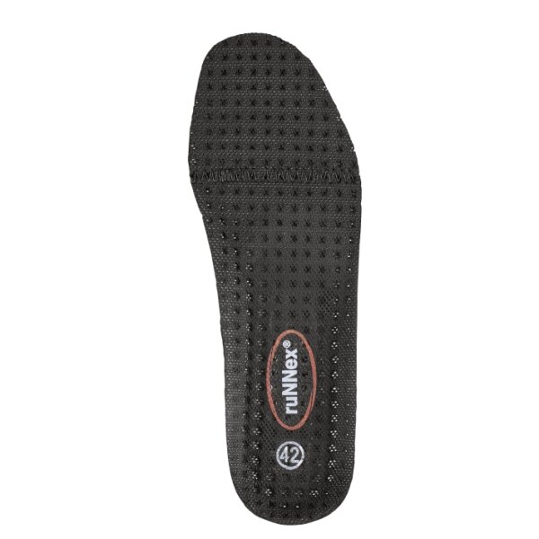 RUNNEX® Ersatzfußbetten Größe 49 schwarz (5400-49)