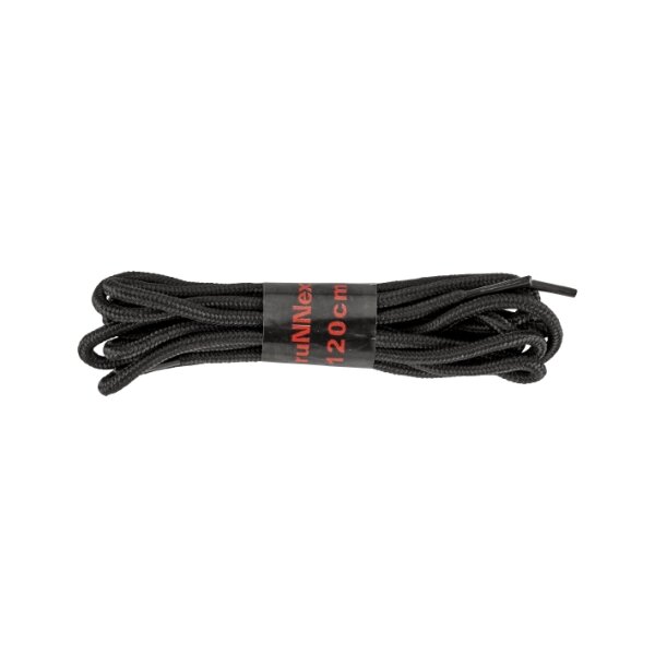 RUNNEX® Rundsenkel Größe 120CM schwarz (5403-120CM)