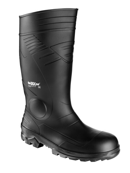 teXXor® S5-PVC-Sicherheitsstiefel Größe 38 schwarz (6520-38)