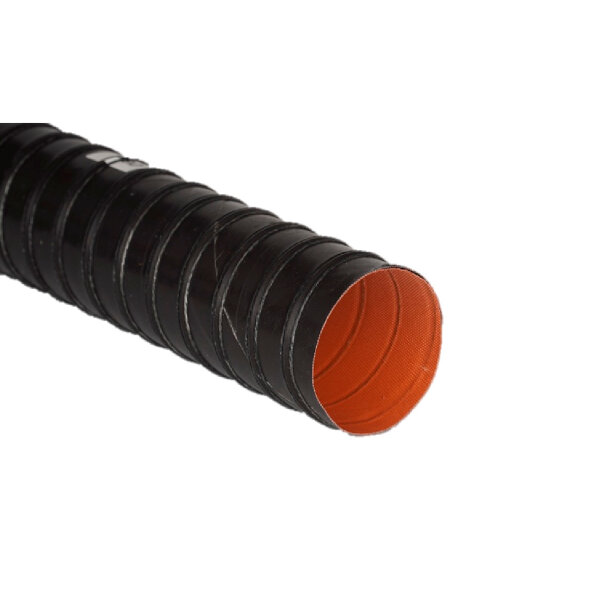Heißluftschlauch - schwarz/rot - Air-Flex SIL 2