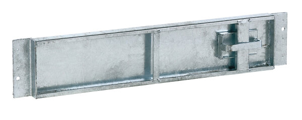 MÜBA Stufenschalung 12120 mit Eckwinkel, verzinkt, längenverstellbar 0,75-1,20 m, 17,5 cm Höhe