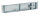 MÜBA Stufenschalung 12120 mit Eckwinkel, verzinkt, längenverstellbar 0,75-1,20 m, 17,5 cm Höhe