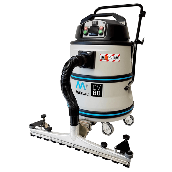 MAXVAC DURA DV80-MBN, 80l-Sauger, 2 Motoren, mit fixierter Bodendüse, 650mm, M-Klasse (DV-80-MBN-230-FB-EU)