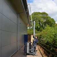 MAXVAC EasyReach Starterset-Dachrinnenreinigung 8m,...