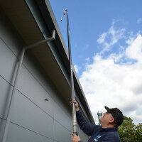 MAXVAC EasyReach Starterset-Dachrinnenreinigung 8m, Kohlefaser-Saugrohre (ERG-50-8)