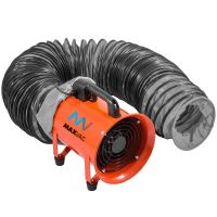 MAXVAC Airhose Flexibler Luftschlauch Standard, 250 mm (10") x 5 mtr (DBA-1050)